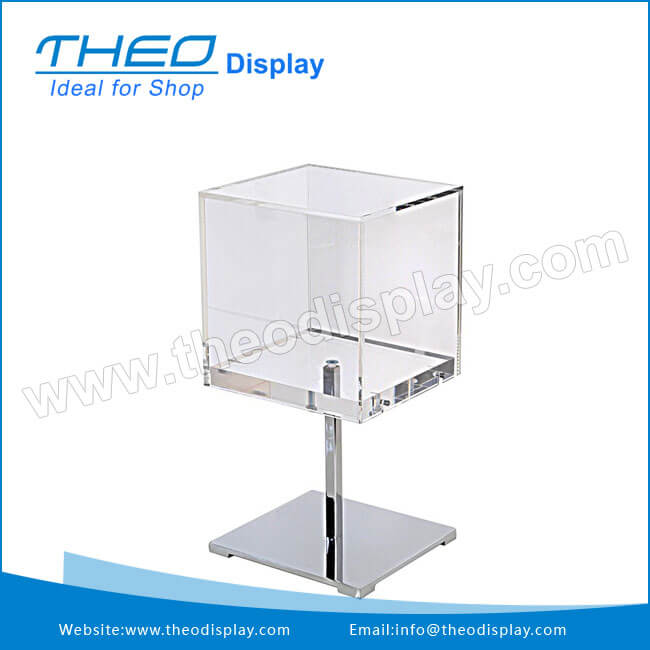 Th 795 Arcylic Countertop Jewelry Display Cube Arcylic Display