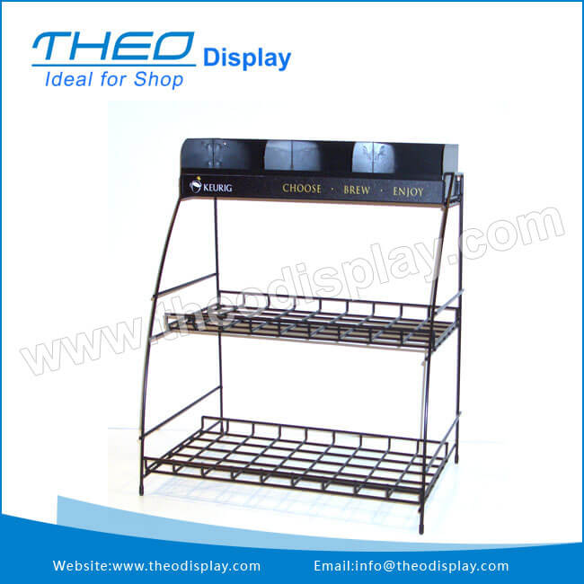 Th 626 Free Standing Wire Countertop Display Rack Wire Display